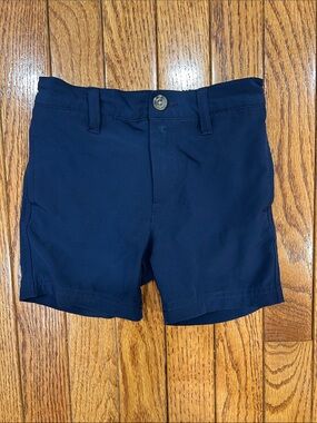 crown & ivy Navy boys Flat-Front Shorts